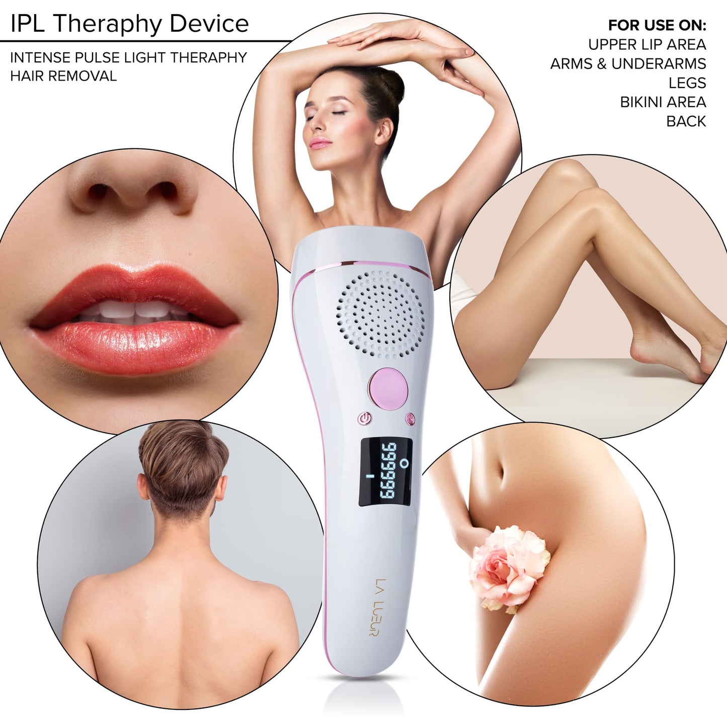 ICE COOL IPL Hair Removal Device