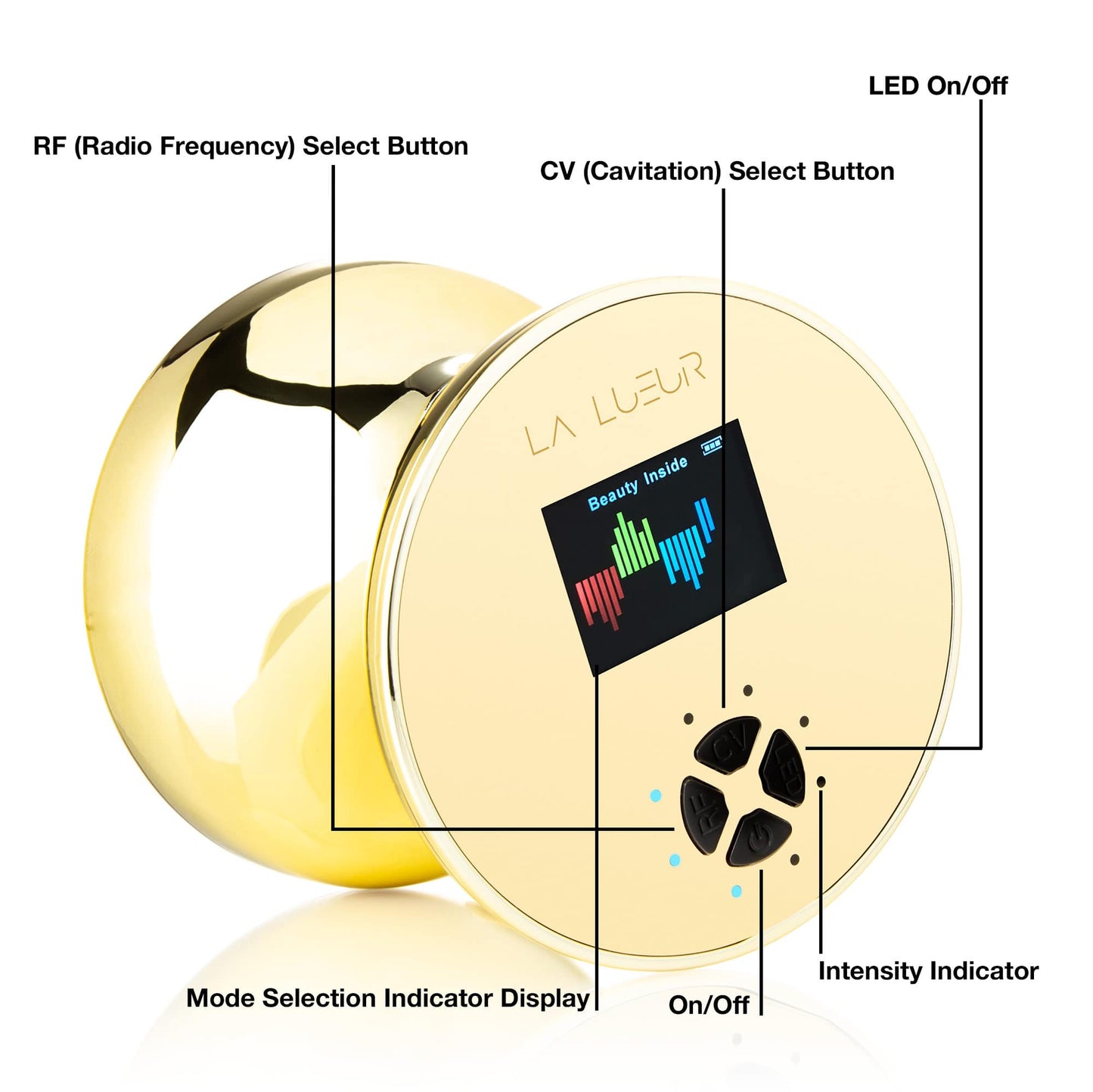 ULTRA Sculpt: 4-in-1 CV RF LED² Face & Body Device