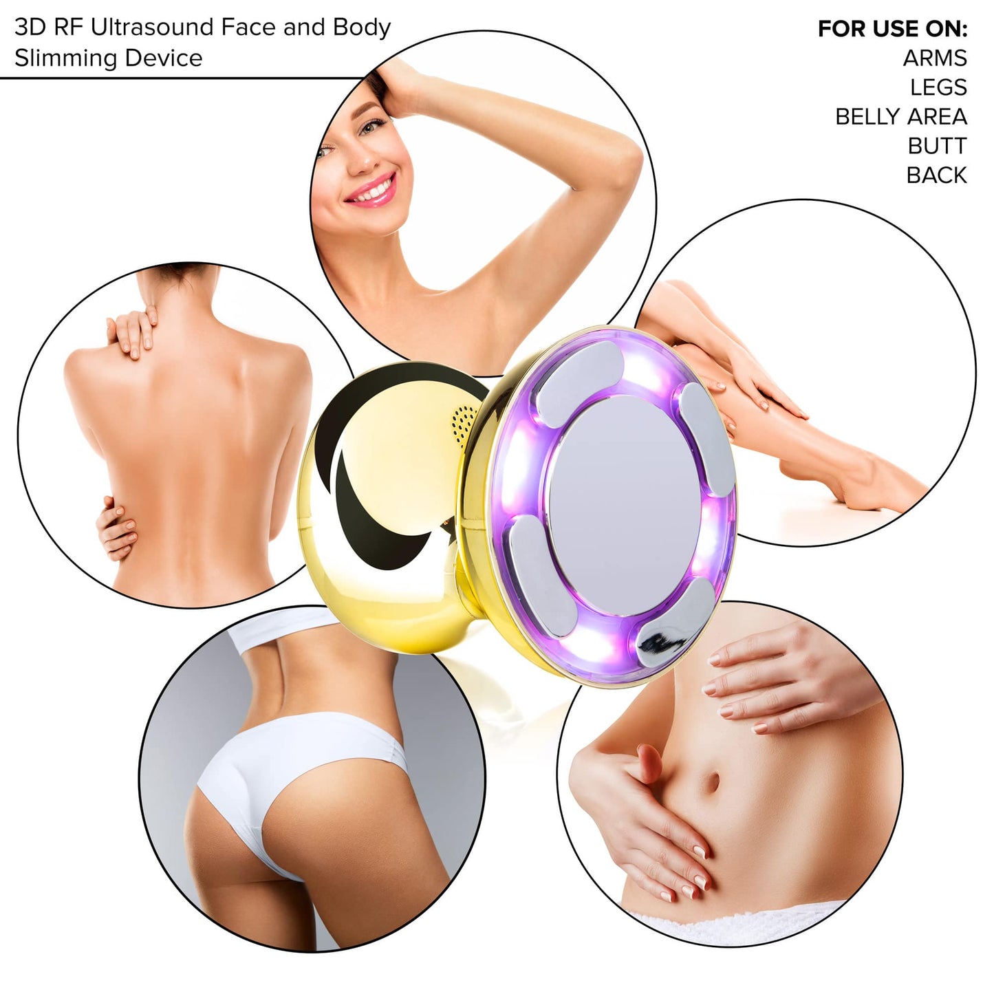 ULTRA Sculpt: 4-in-1 CV RF LED² Face & Body Device